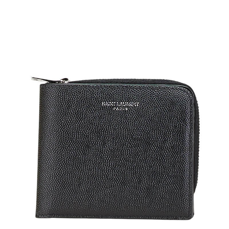 Saint Laurent East West Leather Wallet