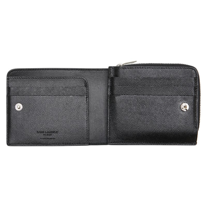 Saint Laurent East West Leather Wallet