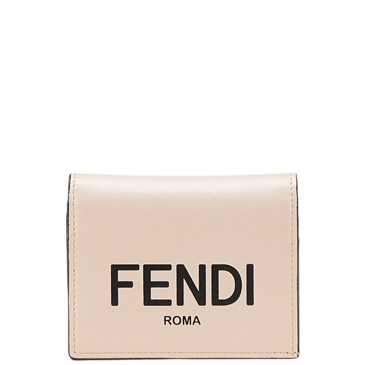 Fendi Logo Leather Wallet