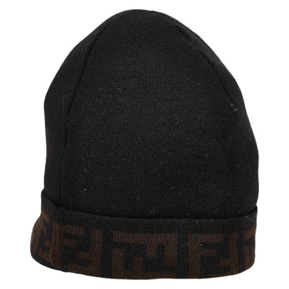 Fendi Zucca Wool Knit Cap