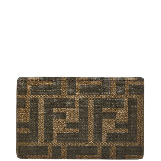 Fendi Zucca PVC Card Case