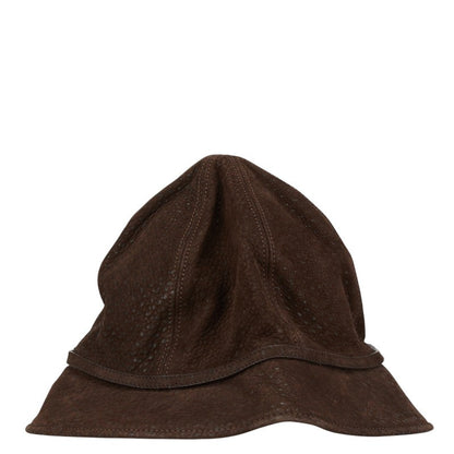 Prada Leather Nylon Hat
