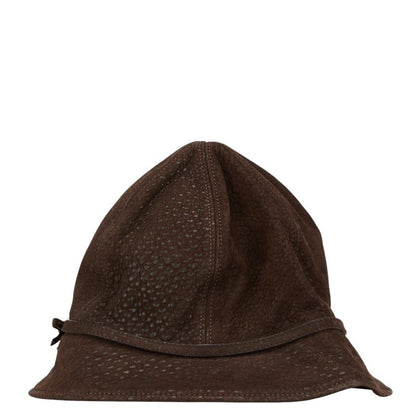 Prada Leather Nylon Hat