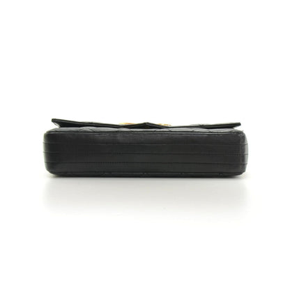 Chanel Quilted Leather Single Flap Handbag