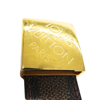 Louis Vuitton Ceinture Carré Damier Ebene Belt