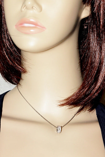 Louis Vuitton K18WG Empreinte Pendant Necklace Q93127