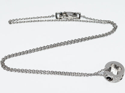 Louis Vuitton K18WG Empreinte Pendant Necklace Q93127