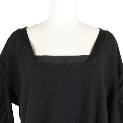 Prada Rayon Nylon Tunic Shirt Black