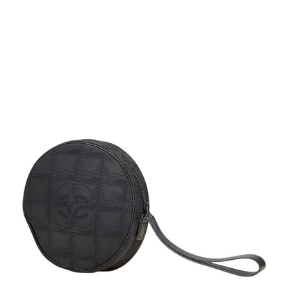 Chanel New Travel Line Nylon Leather Pouch