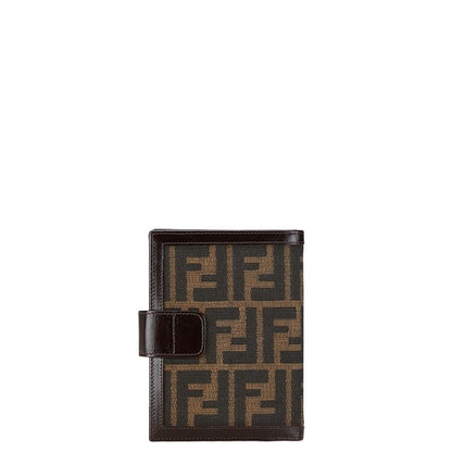 Fendi AgendaPM Canvas Leather Agenda