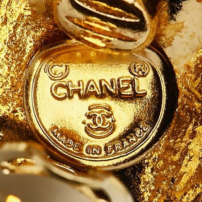 Chanel Mademoiselle Round Earrings