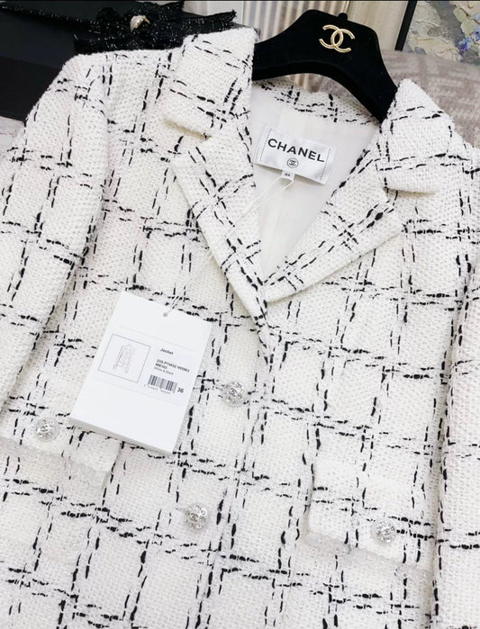 Chanel 23S White & Black jacket