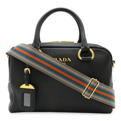 Prada 1BB108 Leather 2way Handbag