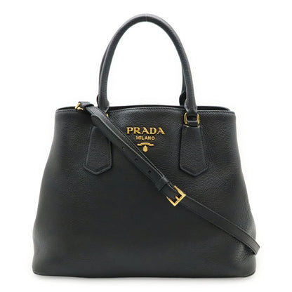 Prada 1BA239 Leather 2way Handbag