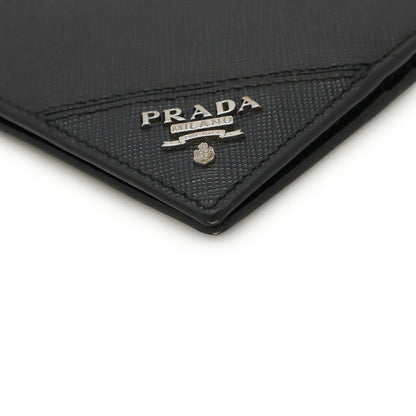 Prada Saffiano Metal Leather Wallet