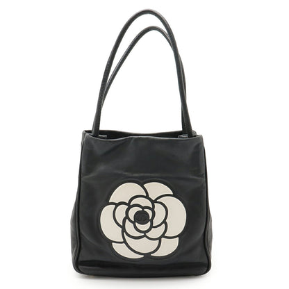 Chanel Camellia Leather 2way Bag