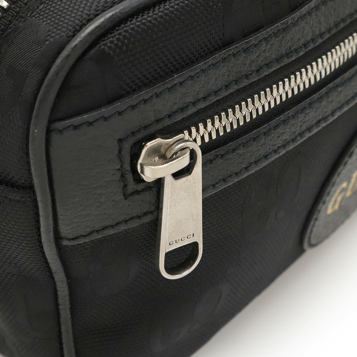 Gucci Off The Grid Nylon Canvas Leather Belt Bag