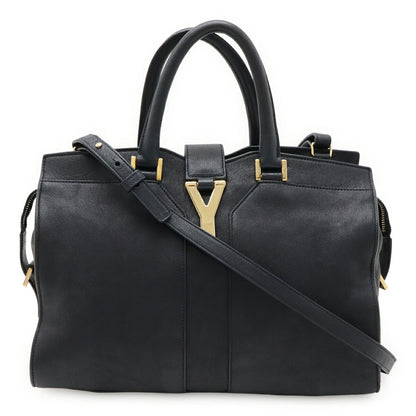 Yves Saint Laurent Y Line Leather 2way Handbag