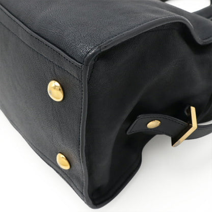 Yves Saint Laurent Y Line Leather 2way Handbag
