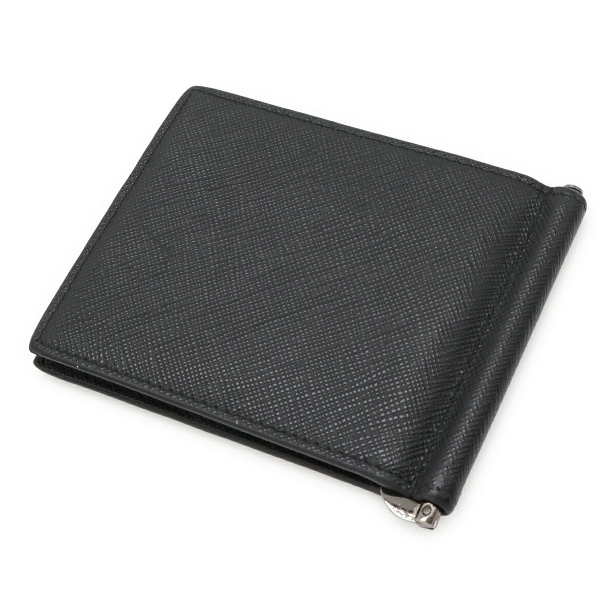 Prada SAFFIANO METAL Leather Bifold Wallet