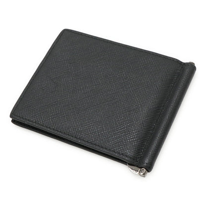 Prada SAFFIANO METAL Leather Bifold Wallet