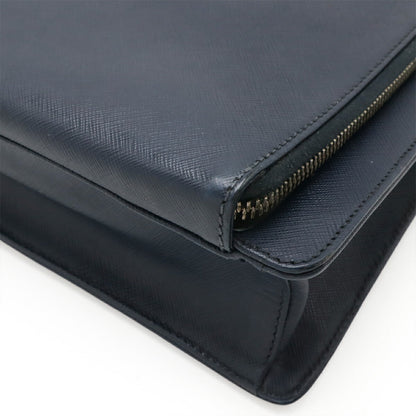 Prada Saffiano Briefcase Leather Briefcase