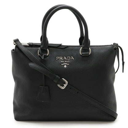 Prada 1BA063 Leather 2way Bag