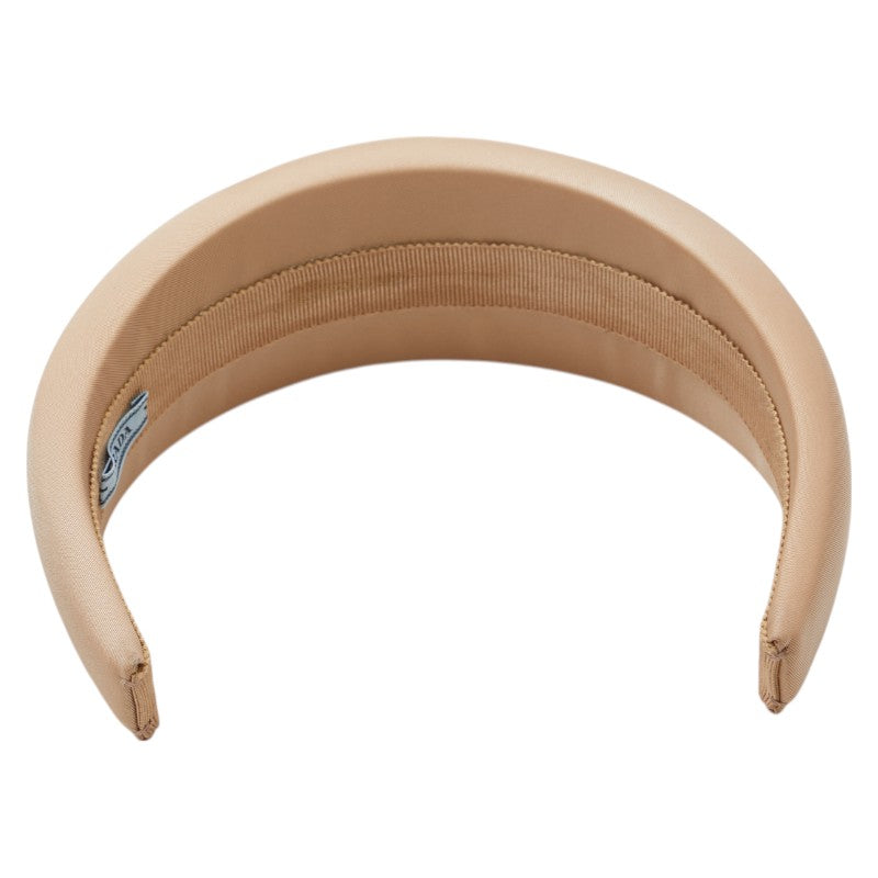 Prada Triangle Logo Plate Nylon Headband
