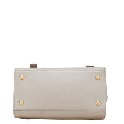 Saint Laurent Muse Two Leather Canvas 2way Bag