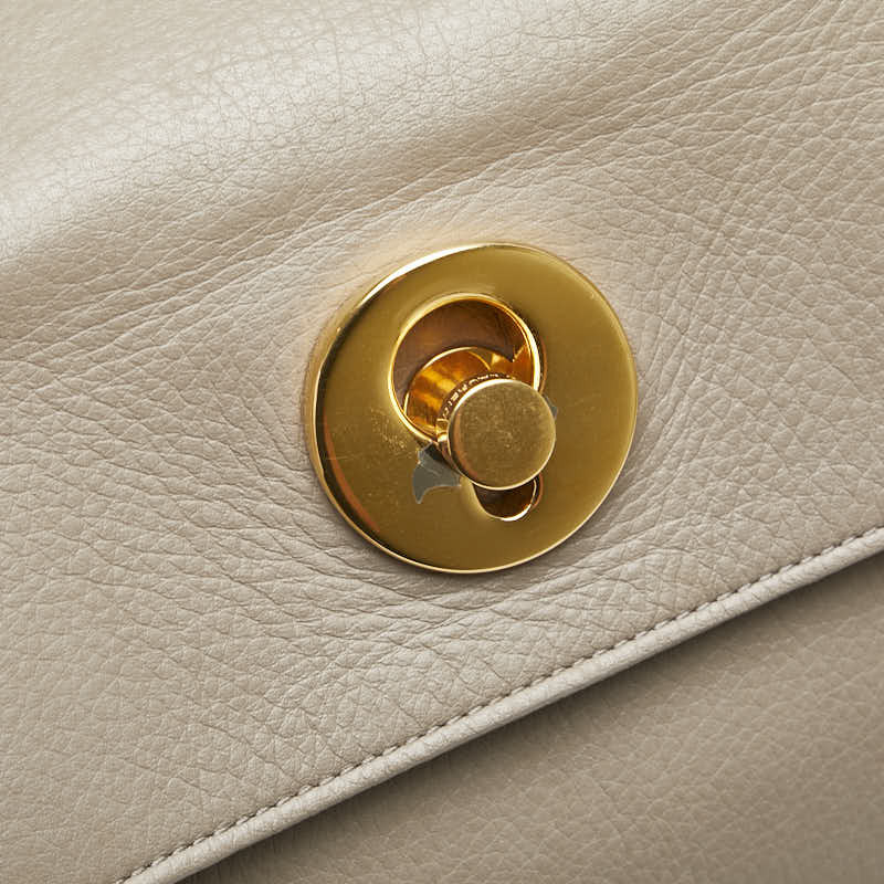 Saint Laurent Muse Two Leather Canvas 2way Bag