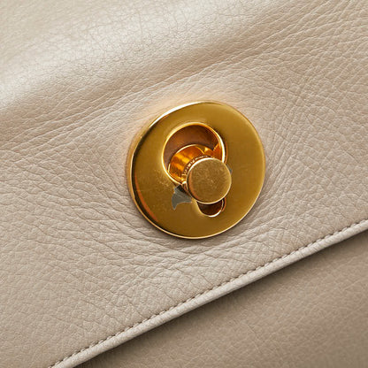 Saint Laurent Muse Two Leather Canvas 2way Bag