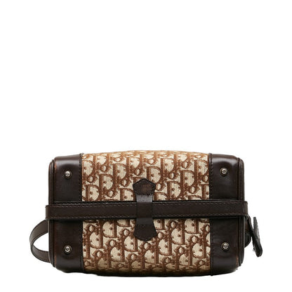 Dior Trotter Canvas Leather Shoulder Bag