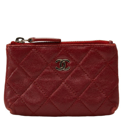Chanel Matelasse Lambskin Coin Case