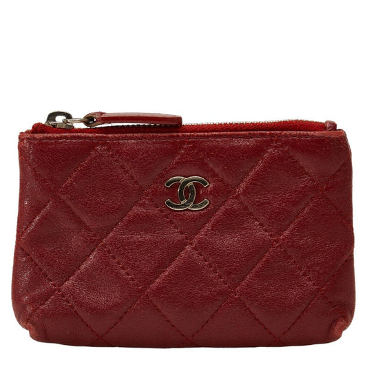 Chanel Matelasse Lambskin Coin Case