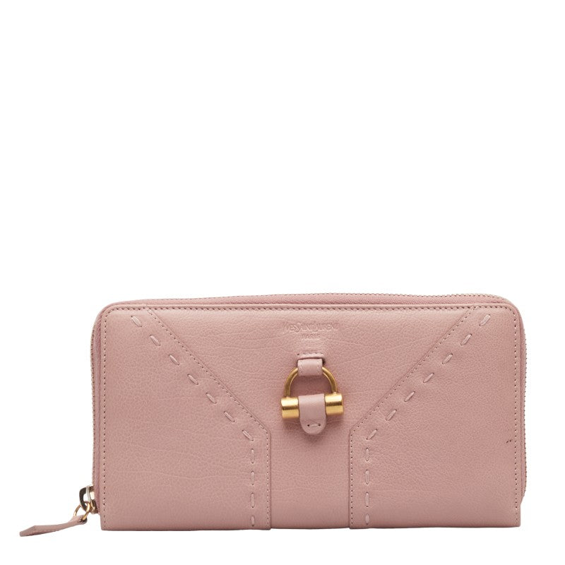 Saint Laurent Muse Leather Long Wallet