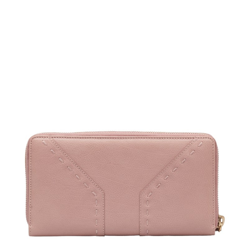 Saint Laurent Muse Leather Long Wallet