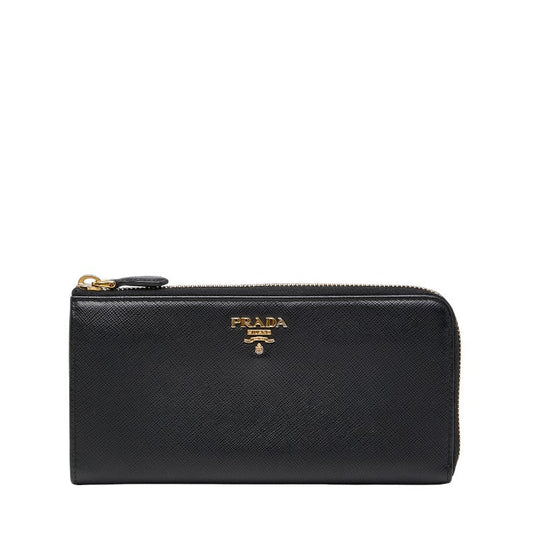 Prada Saffiano Leather Long Wallet