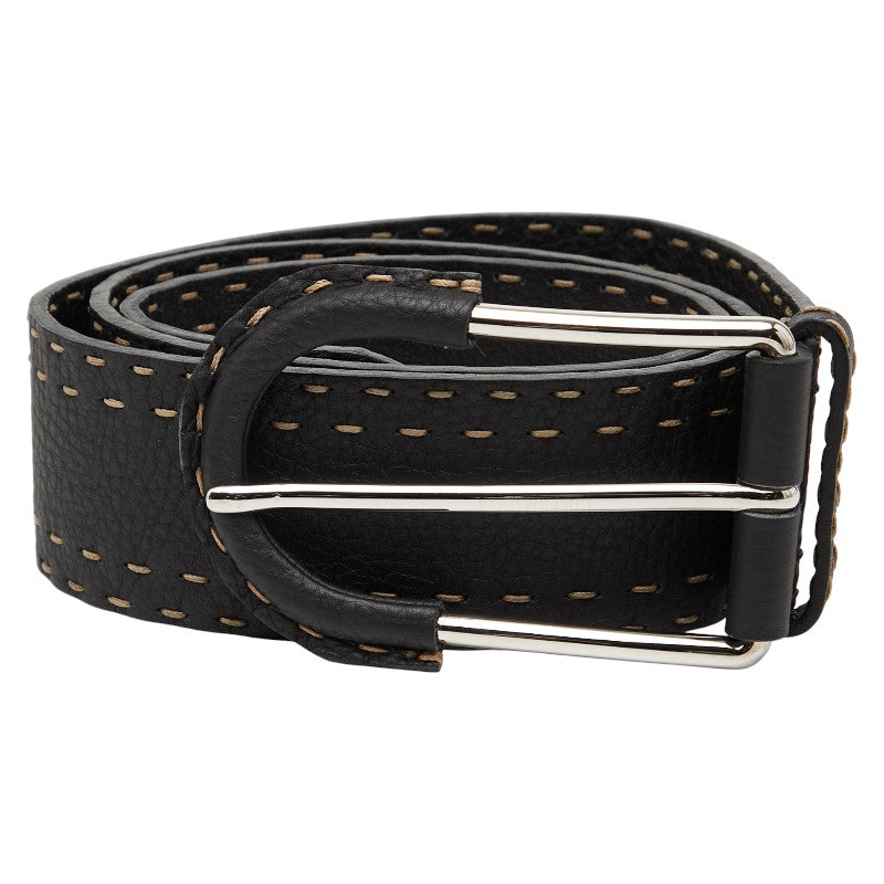Fendi Selleria Leather Belt