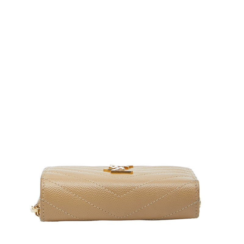 Saint Laurent Monogram Leather Wallet
