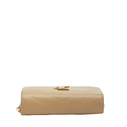 Saint Laurent Monogram Leather Wallet