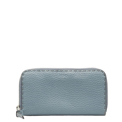 Fendi Selleria Leather Long Wallet