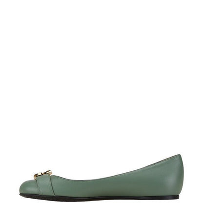 Gucci GG Marmont Leather Flat Shoes