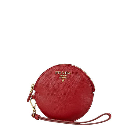 Prada 1M1443 Saffiano Leather Coin Case