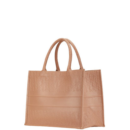 Dior Book Tote Oblique Leather Tote Bag