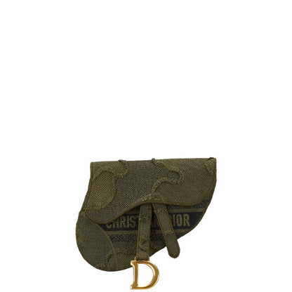 Dior Saddle Bag Canvas Shoulder Bag