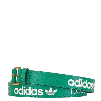 Gucci ×adidas Logo Leather Belt
