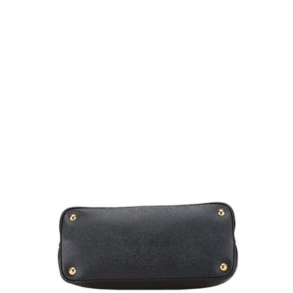 Prada Double Saffiano Crocodile 2way Bag