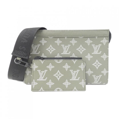Louis Vuitton Monogram Shadow Gaston Wearable Wallet Calf Shoulder Bag