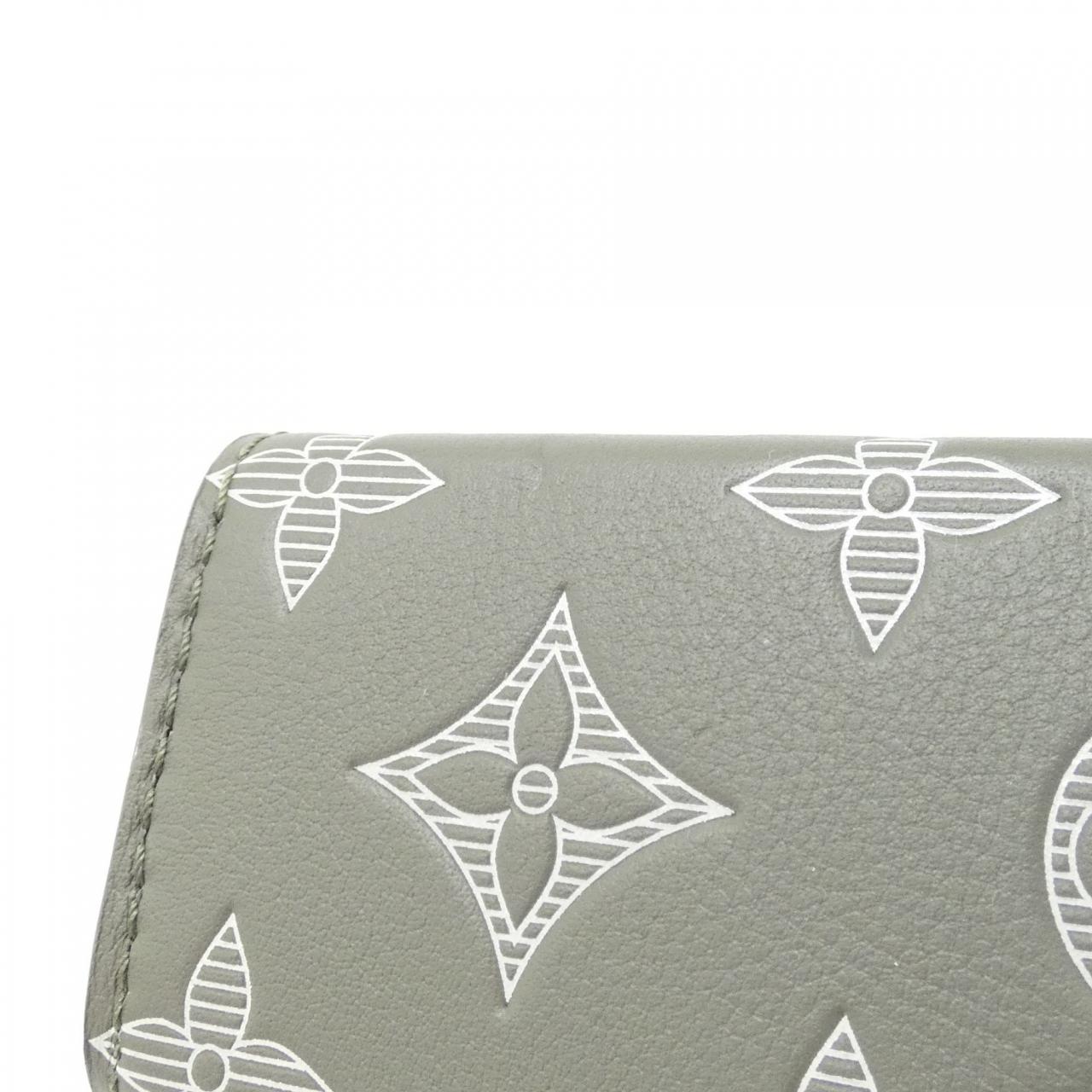 Louis Vuitton Monogram Shadow Gaston Wearable Wallet Calf Shoulder Bag
