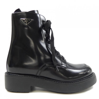 Prada 1T647N Brushed Leather Boots